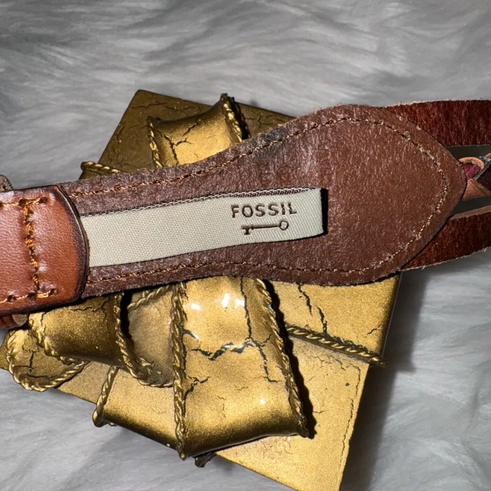Fossil Braided leather Belt - Image 2