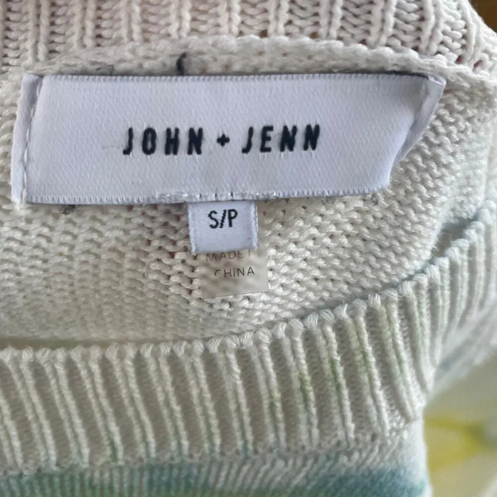 John + Jenn Women's Bonita Tie Dye Sweater 100% Cotton Size S - Image 8