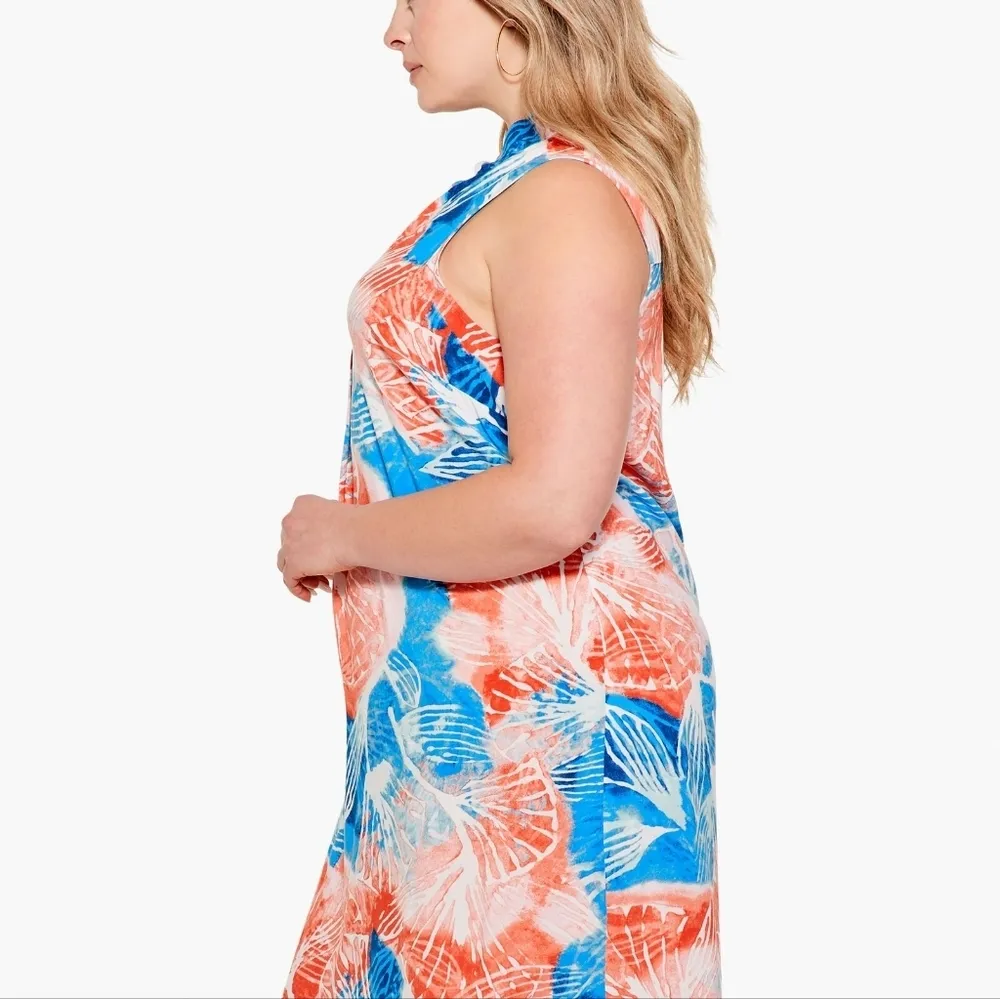 NIC & ZOE Lighweight floral dress - Image 3