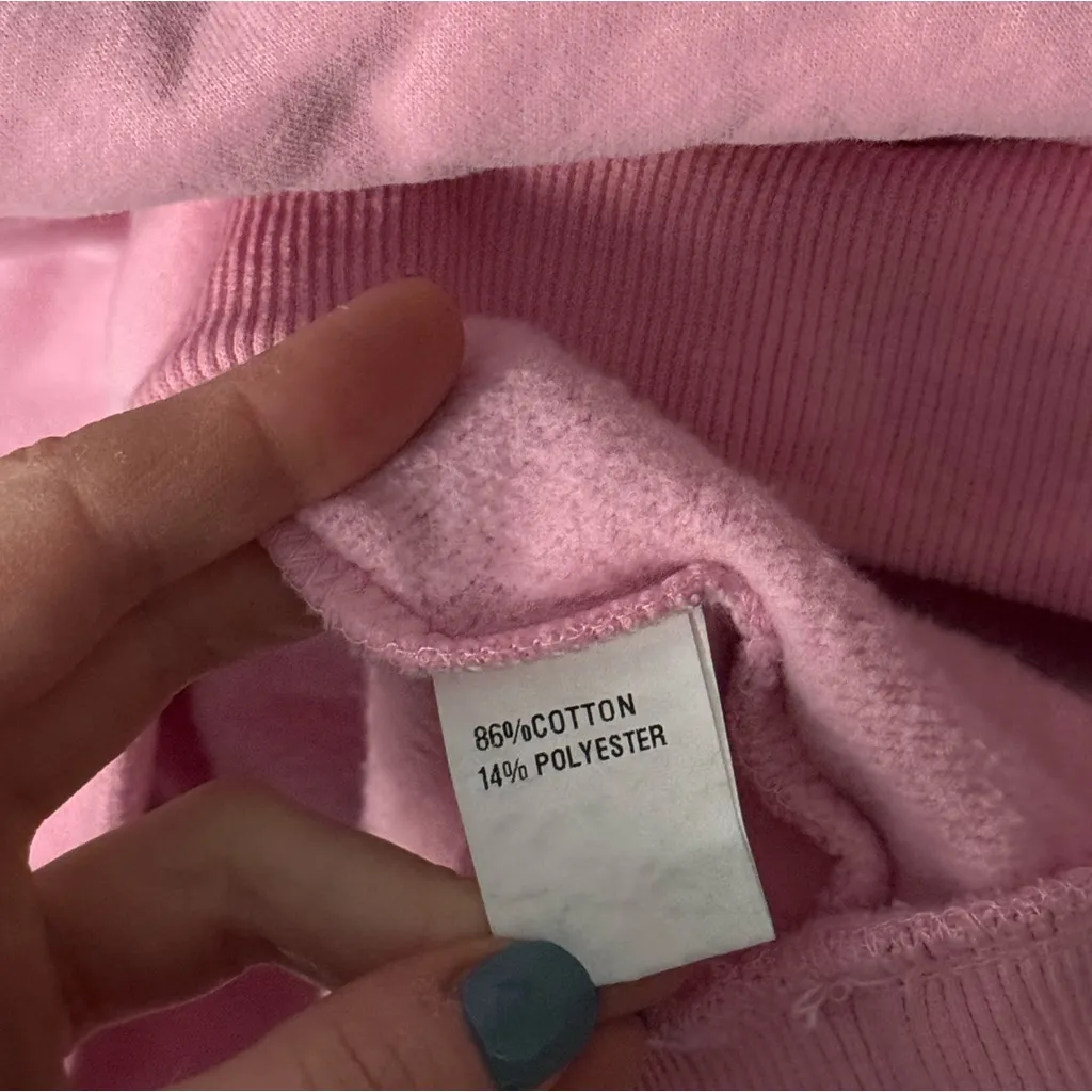 Queen of Sparkles XXL Pink Sequin Ornament Sweatshirt - Image 4