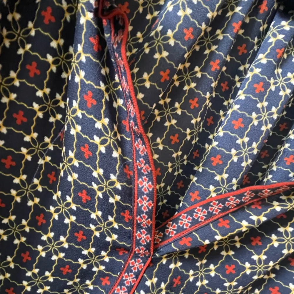 Max Edition short sleeve blouse, navy blue, size small - Image 4