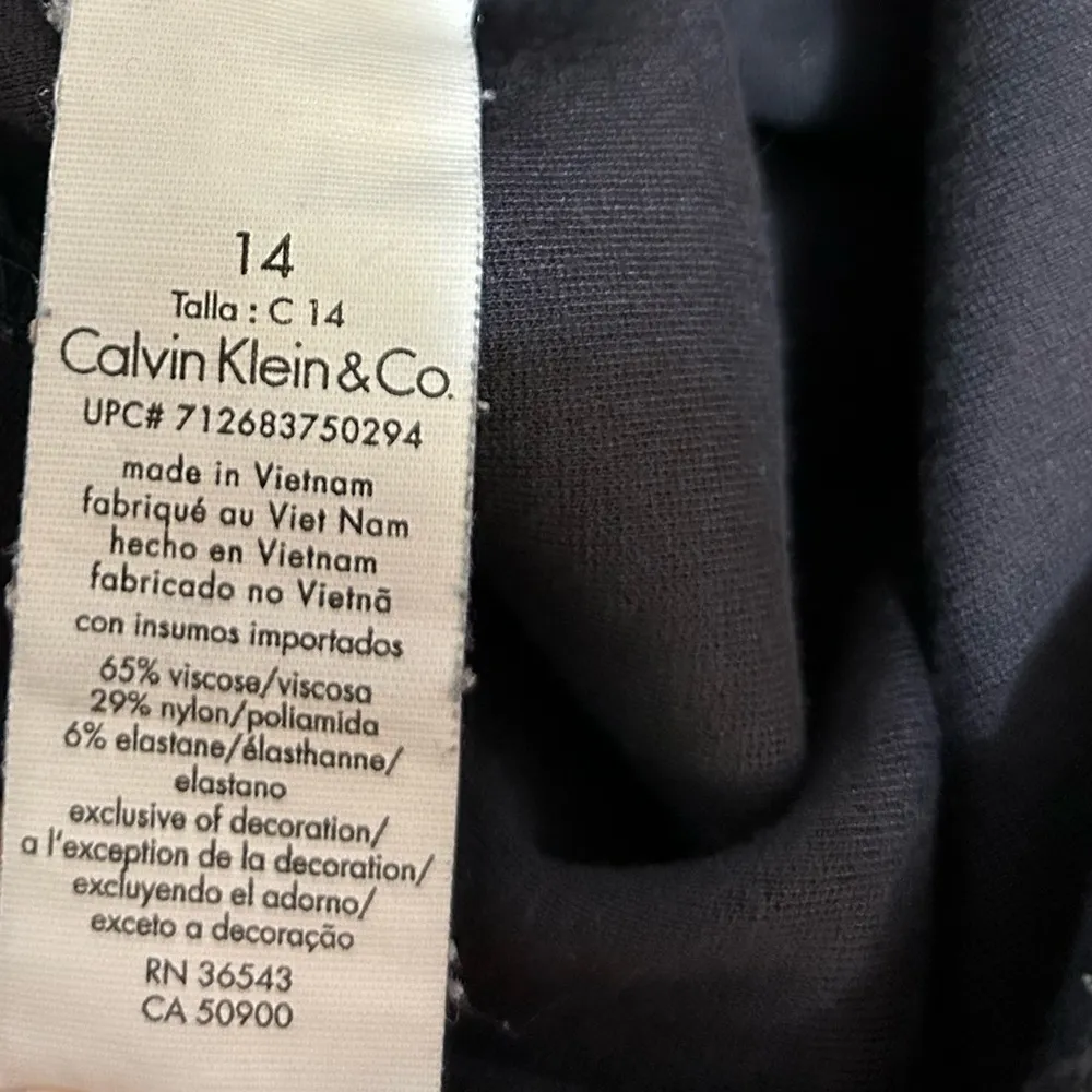 Calvin Klein women’s navy blue soft‎ pants - Image 11