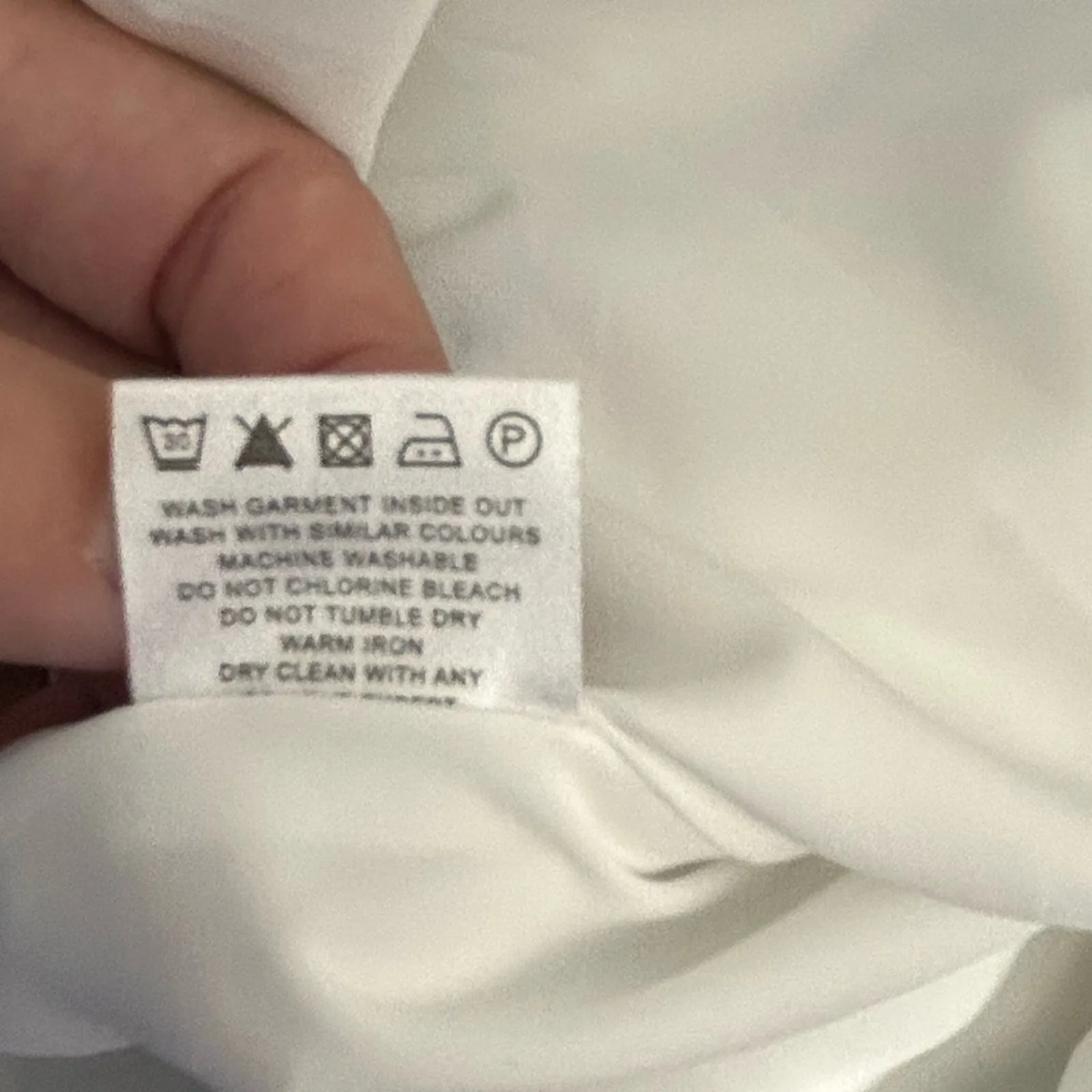 Luisa Beccaria Runway-Inspired Cotton Eyelet Button Dress XL White Blue - Image 13