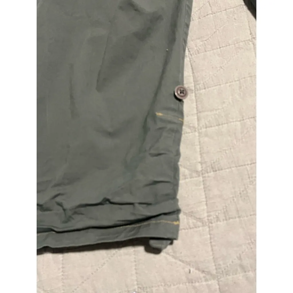 Nori Convertible Capri Pants Shorts Juniors Size 3 Gray Cargo Utility Button - Image 5