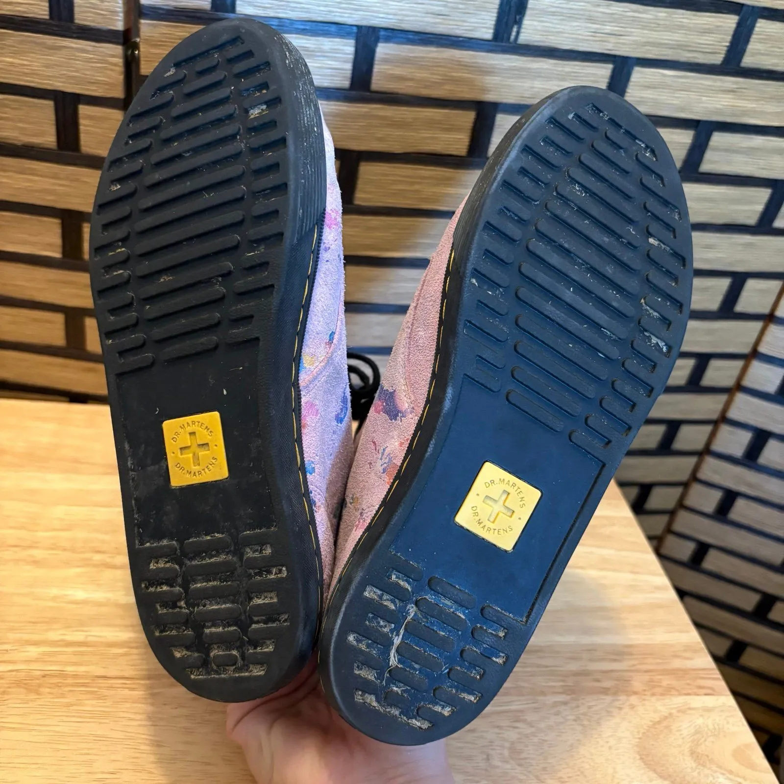 Dr. Martens Sheridan Rainbow‎ Suede Boot Size 6 - Image 9