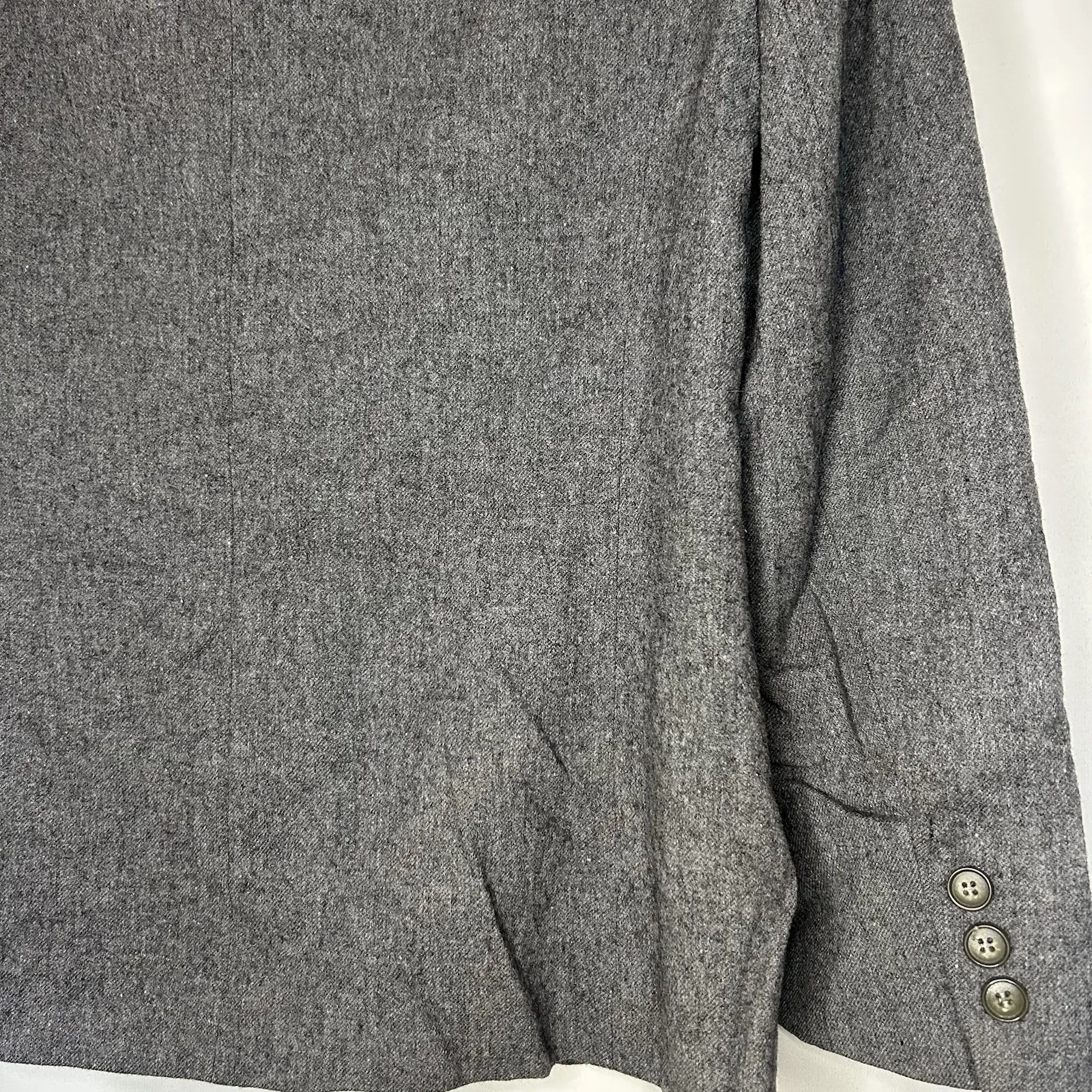 Vintage Pendleton Womens 100% Virgin Wool Suit Jacket/Blazer Gray Size 12 - Image 8