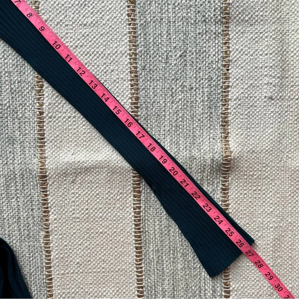 Helmut Lang Ribbed Bra Neptune Long Sleeves Midi Dress Women’s Medium - Image 9