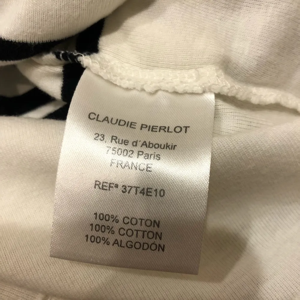 Claudie Pierlot Striped Dress White Size M - Image 4