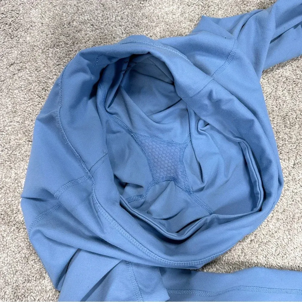 Patagonia Women’s Pliant Capris Pants Stretch Mid Rise in Railroad Blue Size S - Image 8