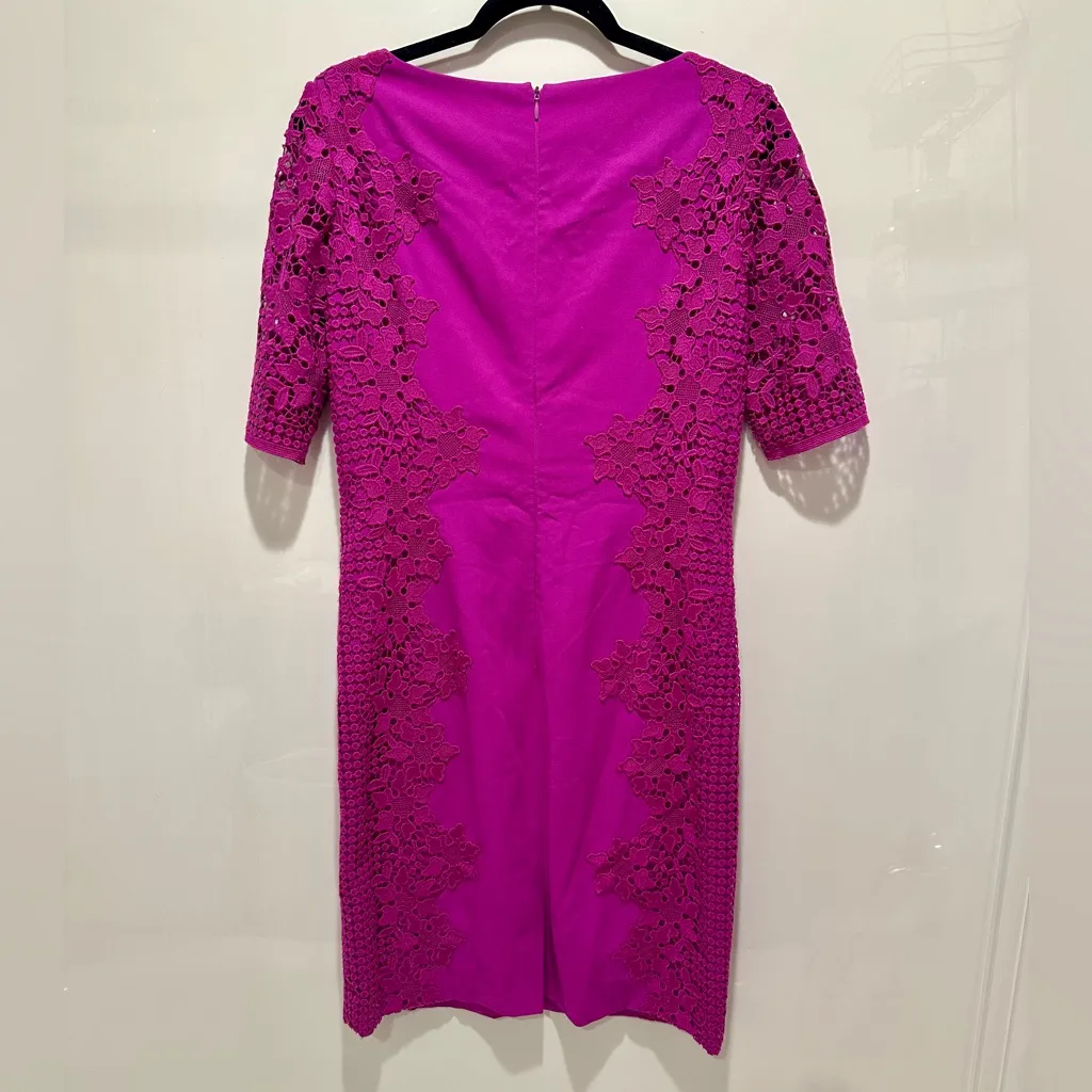 Antonio Melani - Gorgeous Purple Dress with Lace Detail - Amazing Condition! - Image 3