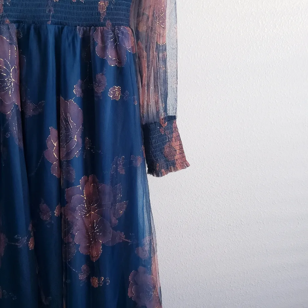 Baltic Born Layla Tulle Maxi Dress Long Sleeve New Without Tags - Image 7