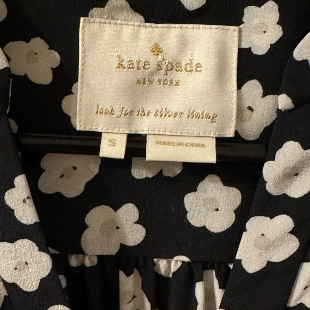 Kate Spade Mini Faye Silk Floral Print size‎ S - Image 5