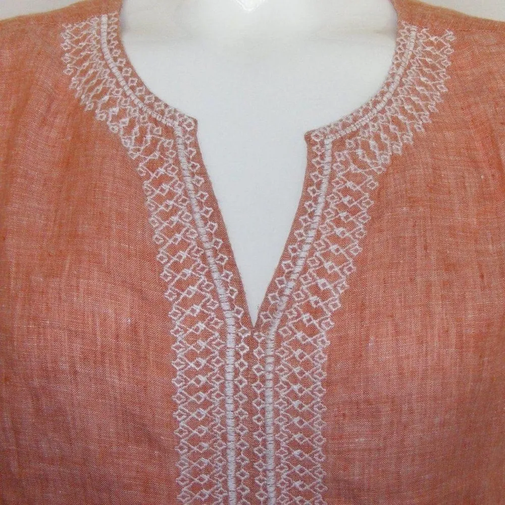 House of Harlow 1960 100% linen blouse - Image 2