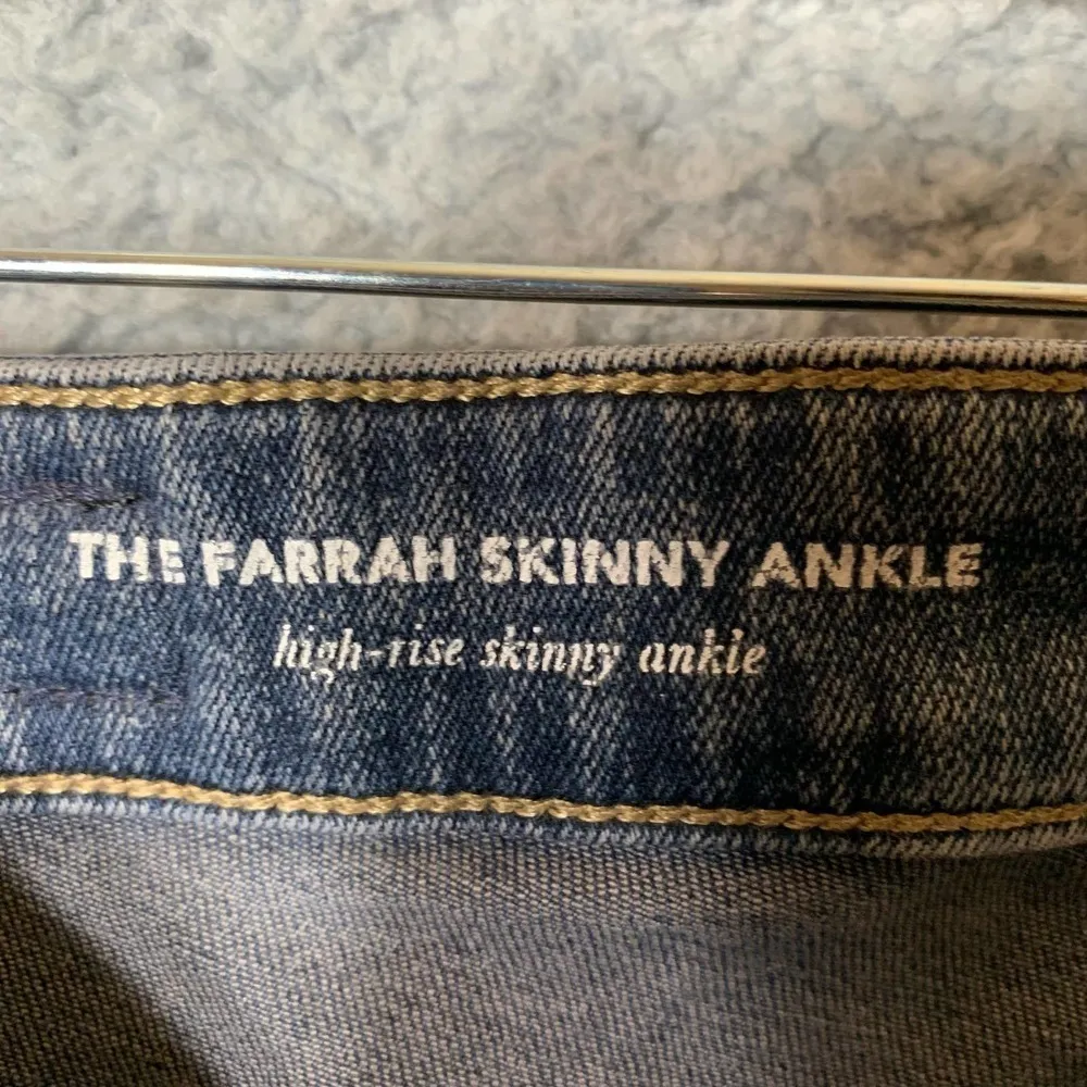 Adriano Goldschmied Jeans Womens 29R Blue The Farrah High‎ Rise Skinny Jeans - Image 8