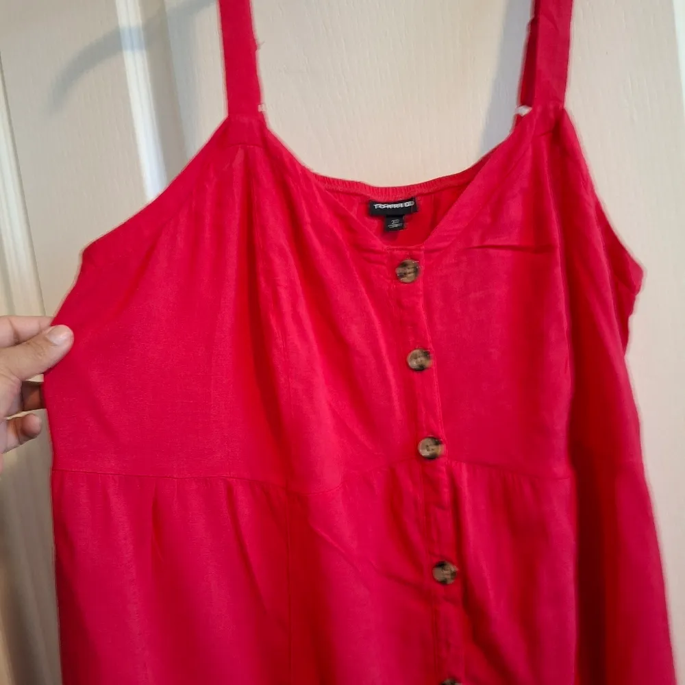 Torrid Sz 2 Women's Pink Button-Down Top - Image 6