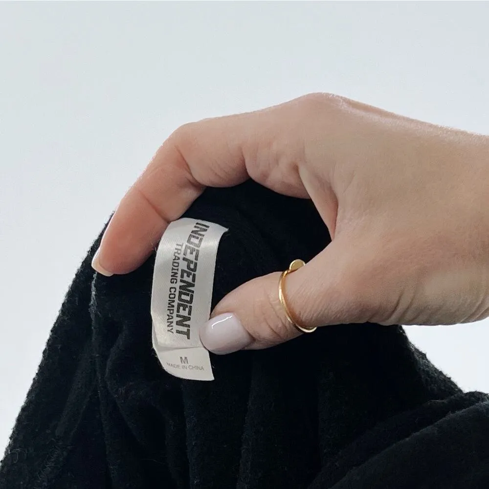 Barstool Sports Friday Energy Black Hoodie Sweatshirt Size Medium - Image 4