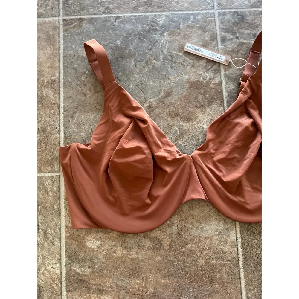 Skims Smoothing Intimates Full Coverage Bra Bronze Size 42DDDD - Image 4