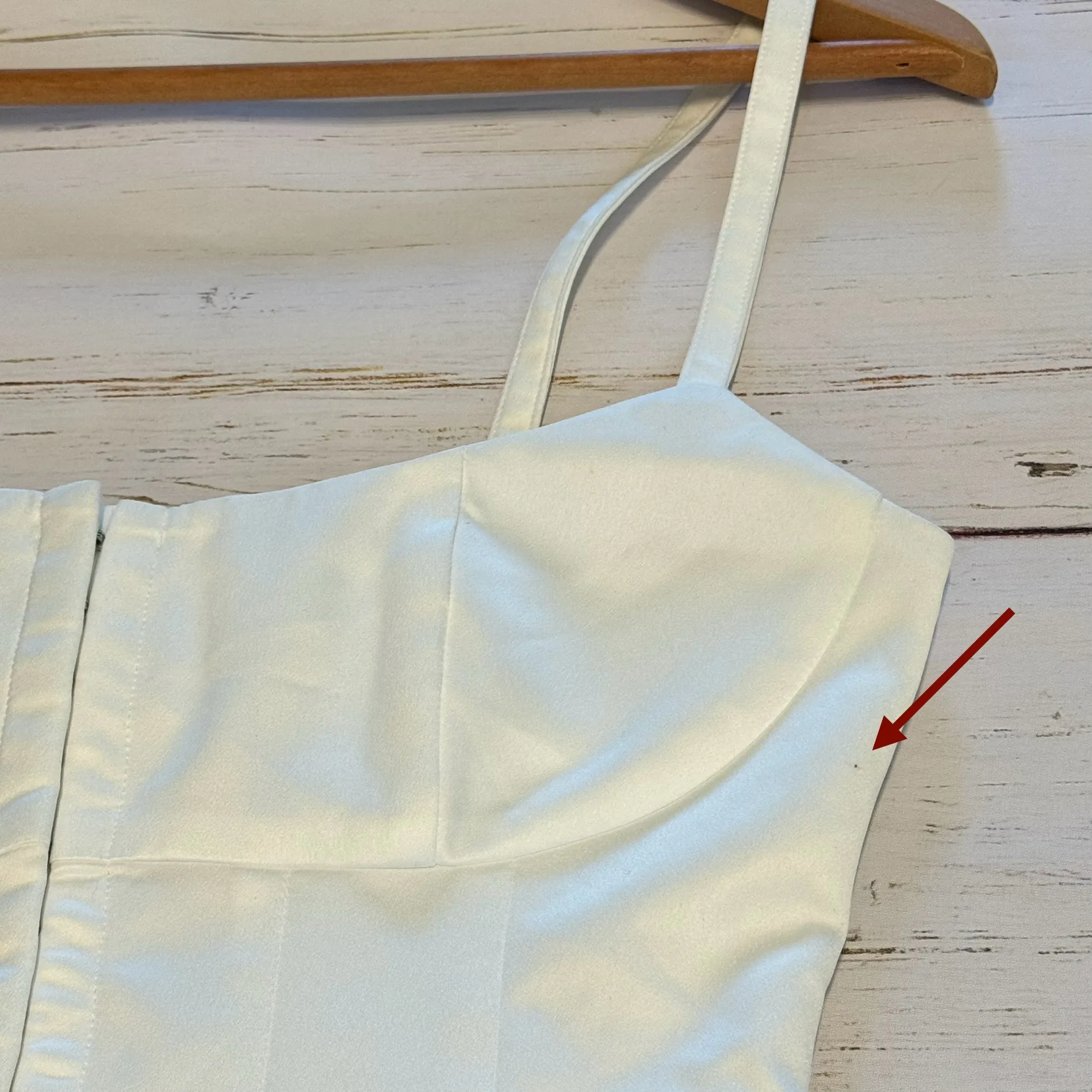 Lovers + Friends Troy Mini Dress White Satin Size X-Small - Image 8