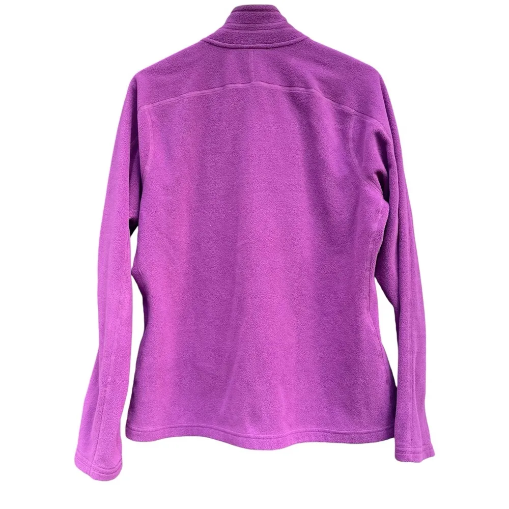 The North Face Full Zip Up Fleece Long Sleeve Purple Size XL Athleisure - Image 2