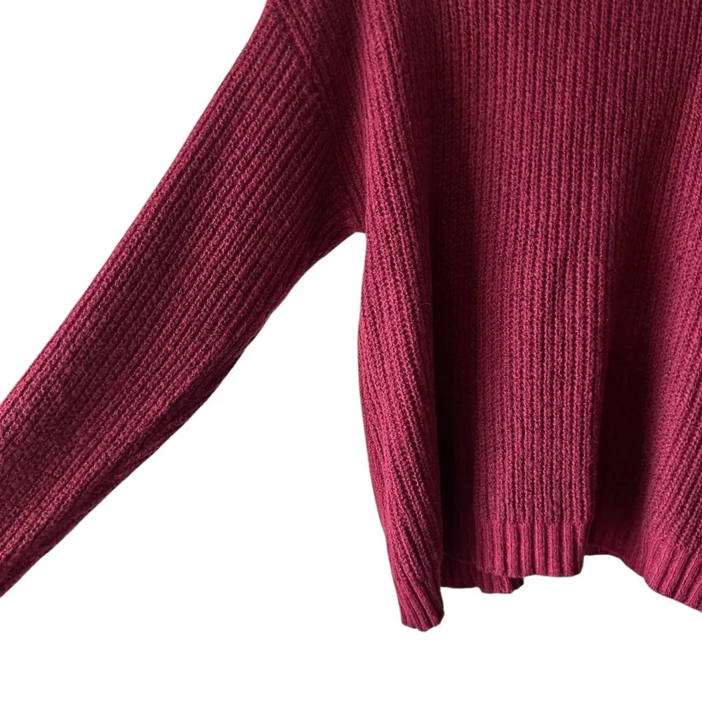 EVRI Red Knit Ribbed Pullover Sweater Women’s Size 2X - Image 3