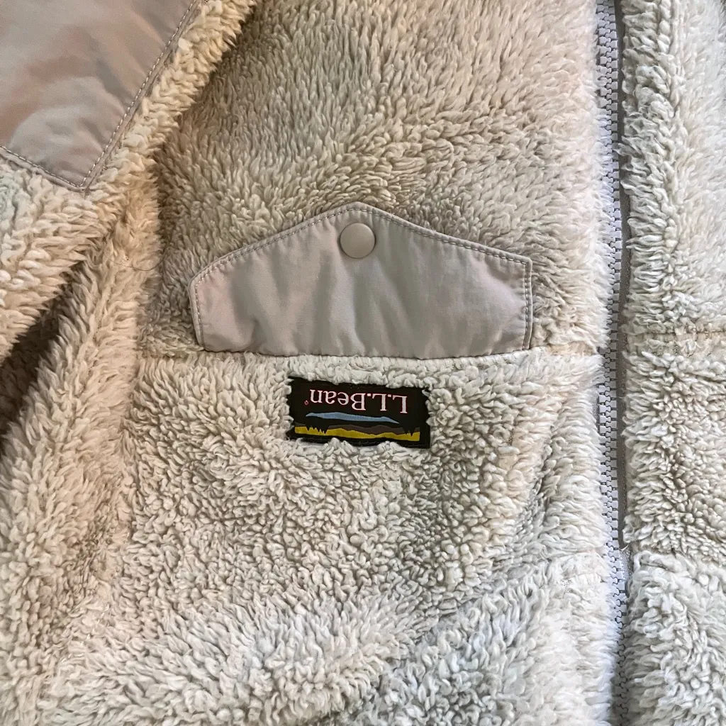 L.L. Bean zip up fleece Gray Size undefined - Image 2