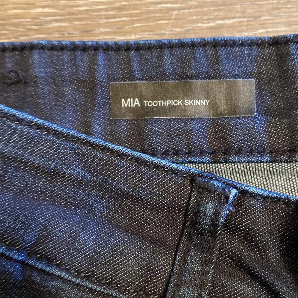 KUT From the Kloth Dark Wash Mía Toothpick Skinny Jeans Size 10 - Image 4