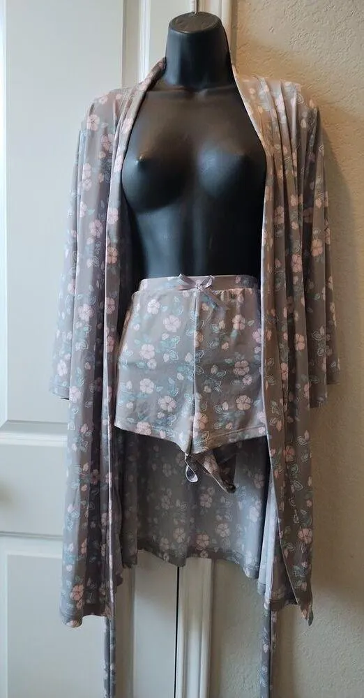 Nanette Lepore women's  2pc robe and Short Sleepwear Sz L/G. - Image 5