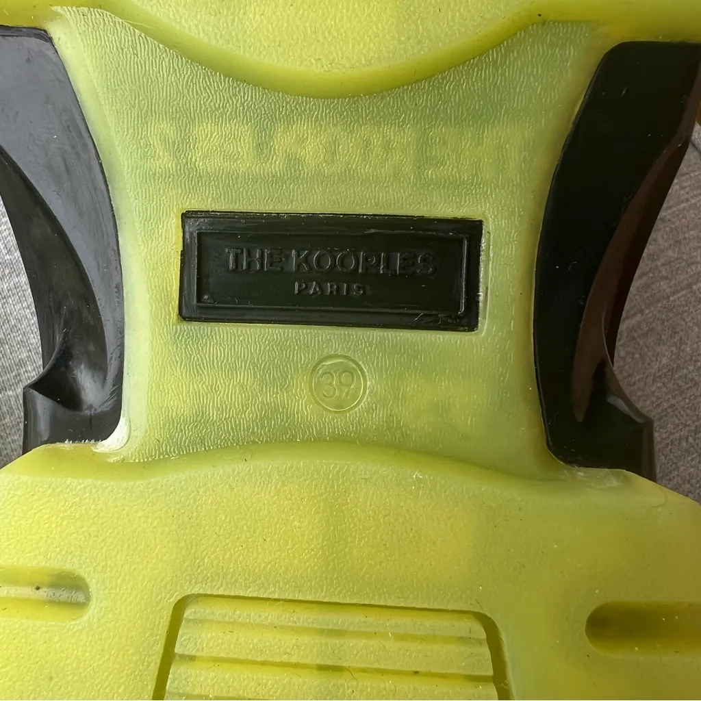 The Kooples White Bicolor Sneakers with Platform Sole Size 8 US 39FR NWT - Image 8