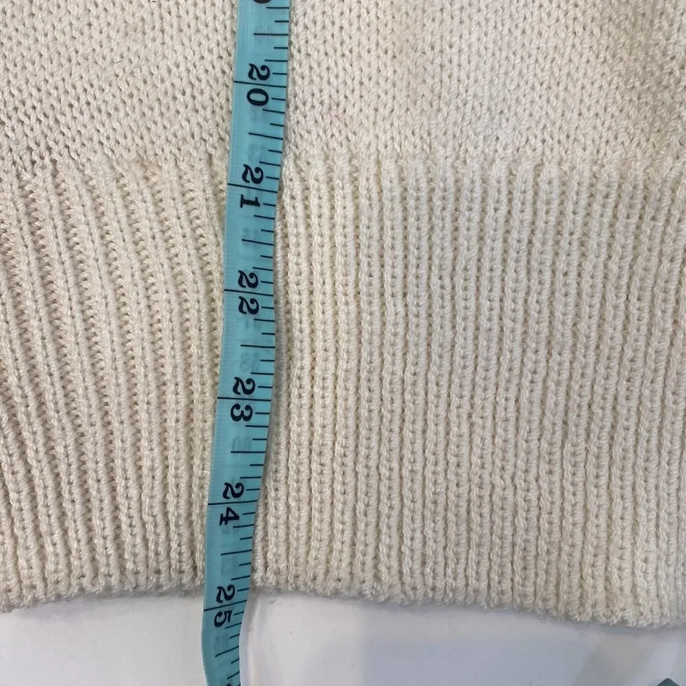 Christine Vintage Women’s Long Sleeve Pullover Sweater Beaded Angora Sz M 1980s Size M - Image 11