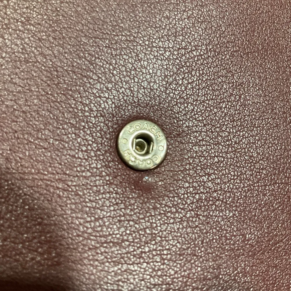 COACH HAMILTON TRI FOLD LEATHER WALLET - Image 7