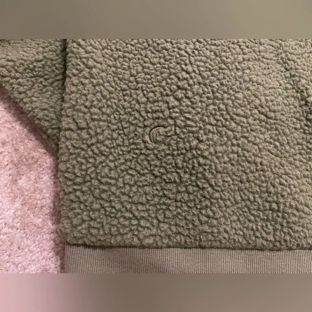 Women’s ZYIA Active Flying V Fleece Sherpa Jacket Olive Green Size XXL 2XL - Image 11