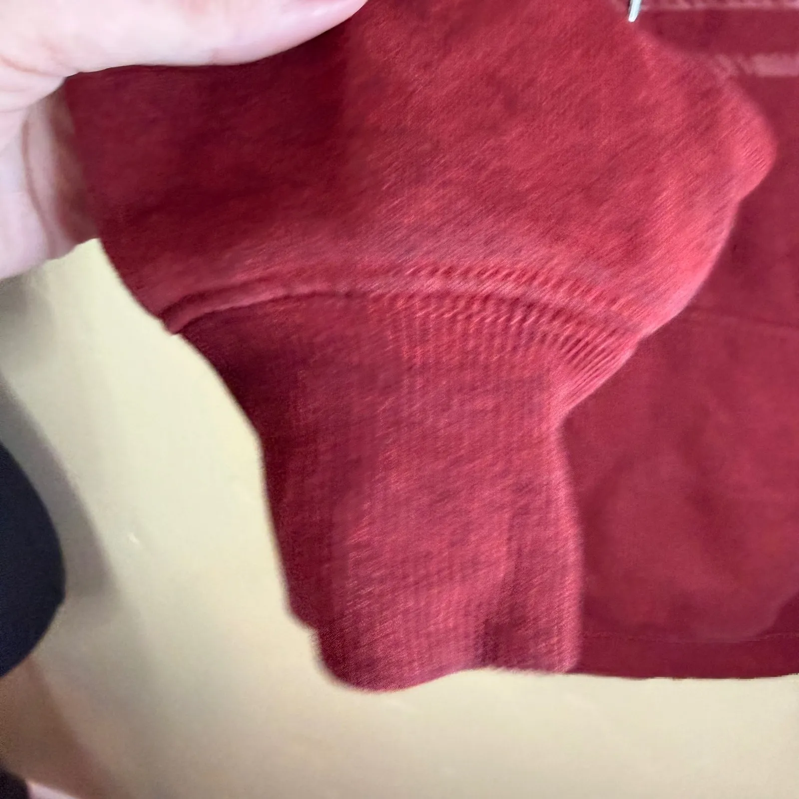 Hooey "Liberty‎ Roper" Red Heather Rope Flag Hoodie HH1178RD Small USA - Image 5