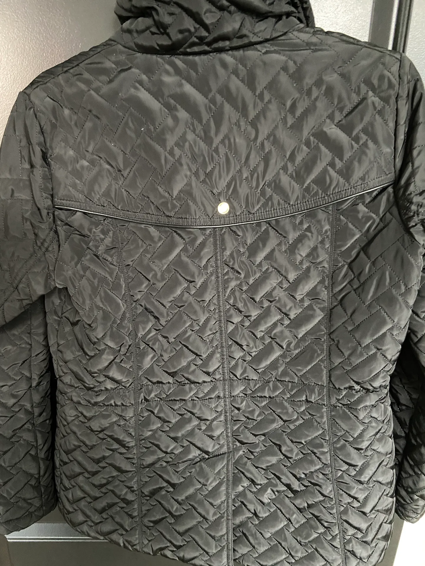 Cole Haan Quilted Jacket In Black Size Small - Image 2
