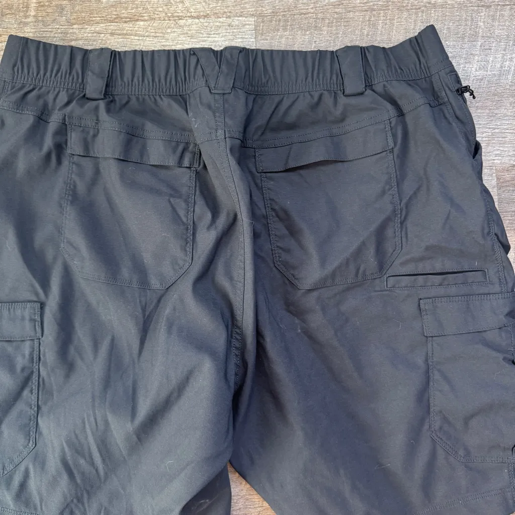 Duluth Trading Co Dry on the Fly Cargo Shorts Black Womens Size 18W Hiking - Image 7