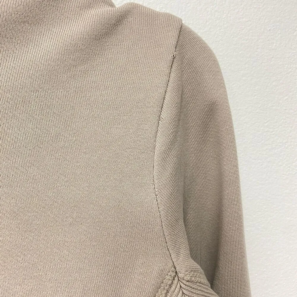 Standard James Perse Cardigan Sweater Women's Size 3 Brown Long Sleeve FLAWED - Image 10