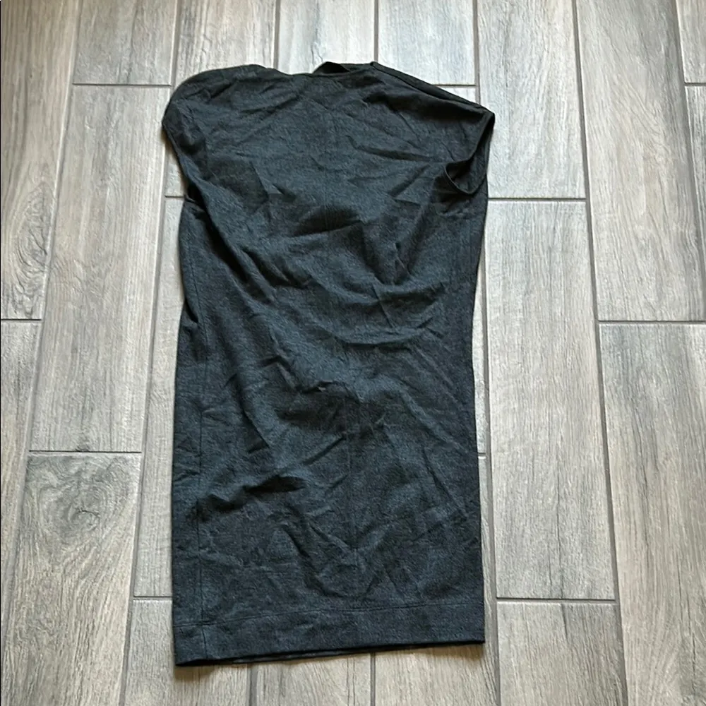 Helmut Lang Black Asymmetrical Dress - Image 4
