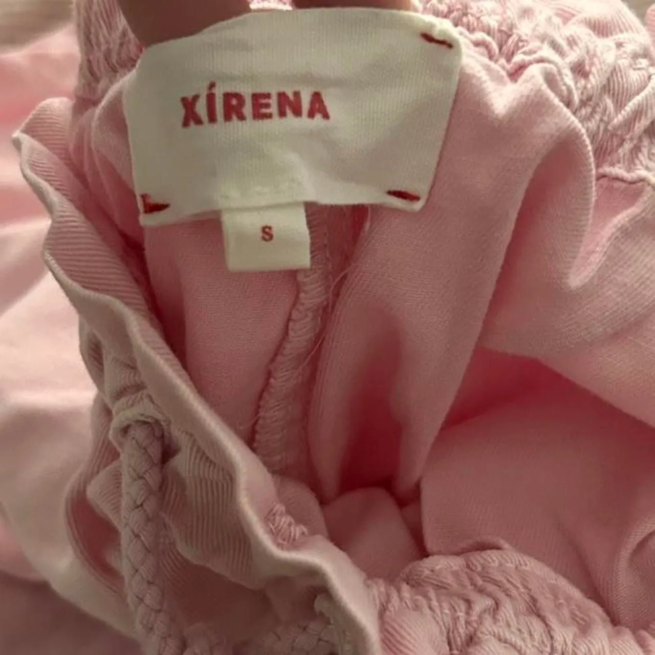 Xirena Pink Lavender Wesley Paperbag Rope - Image 5