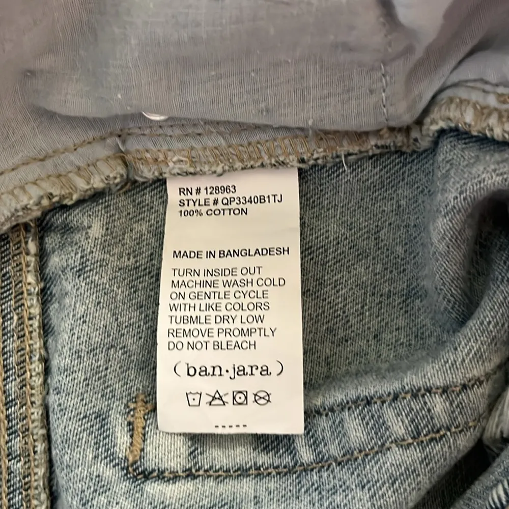 Ban Jara Acid Wash Cut Off Shorts High Rise Size 3/25 - Image 10