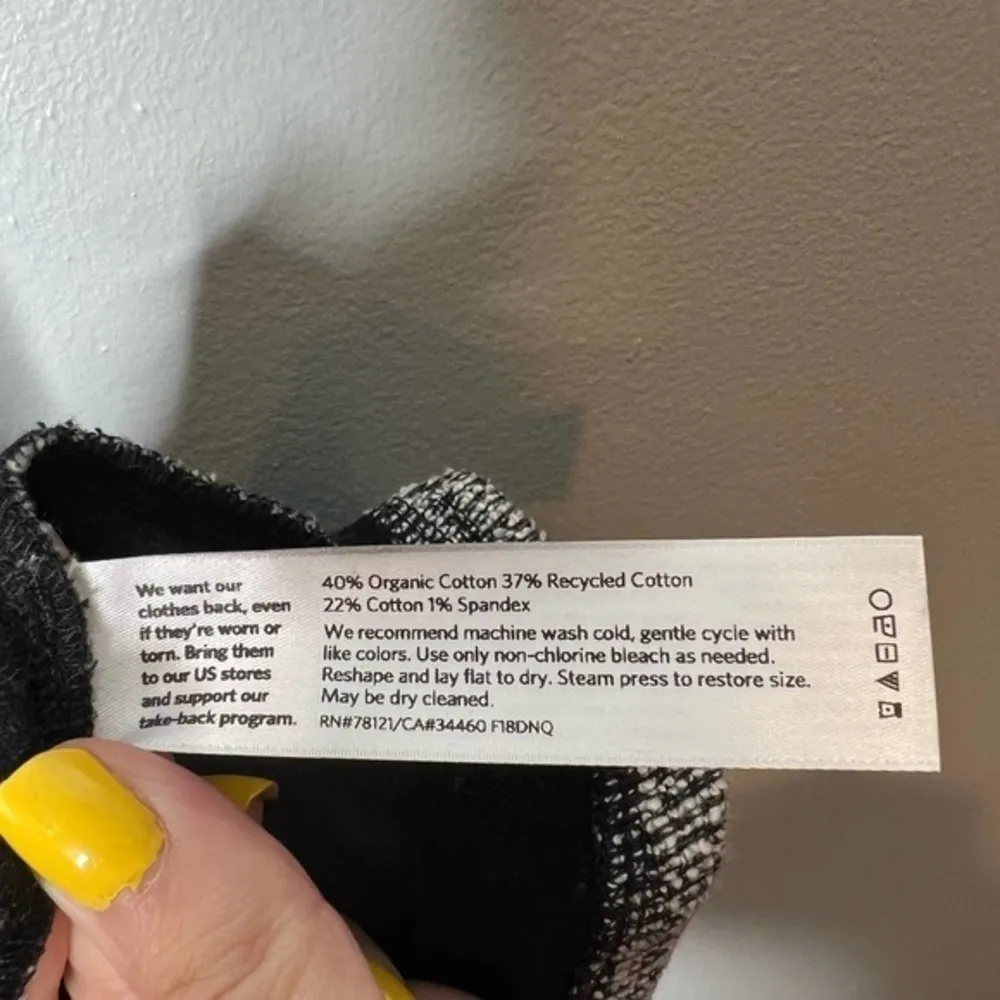 Eileen Fisher plus size gray marled heather open front cardigan sweater thick 1X - Image 8