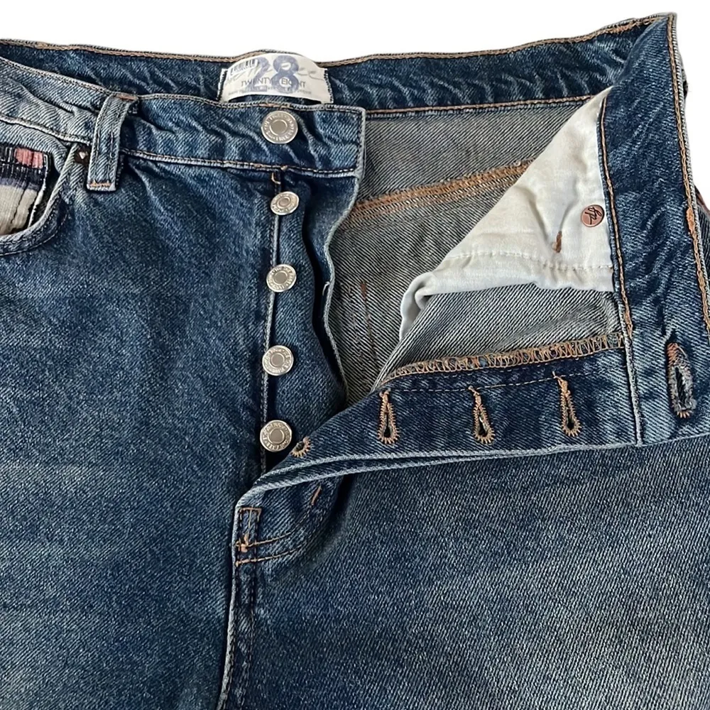 EUC Free People Rocky Mountain Straight Leg Jeans - Image 12