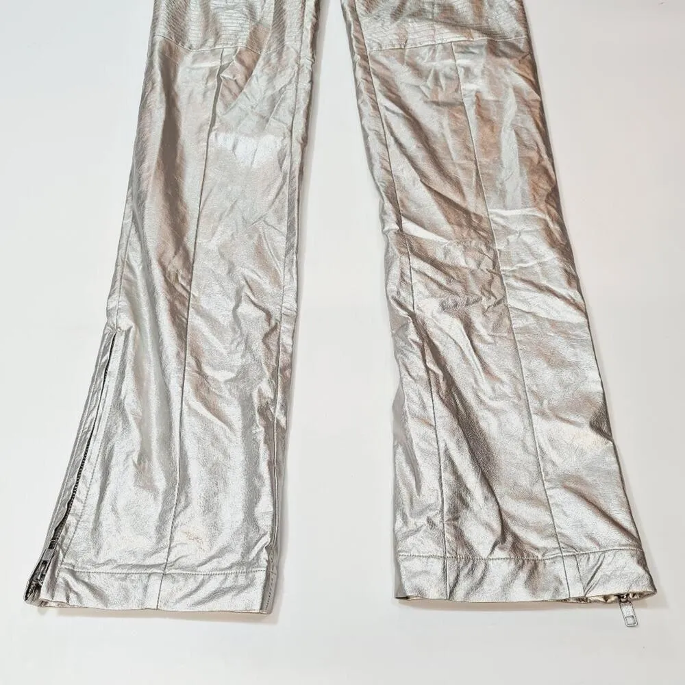 h:ours Nola Pants in Silver Small - Image 4