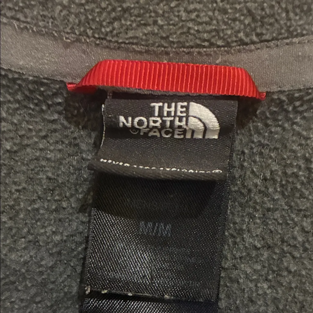 The North Face  Dark Gray Half Zip-Up Sweater - Image 3