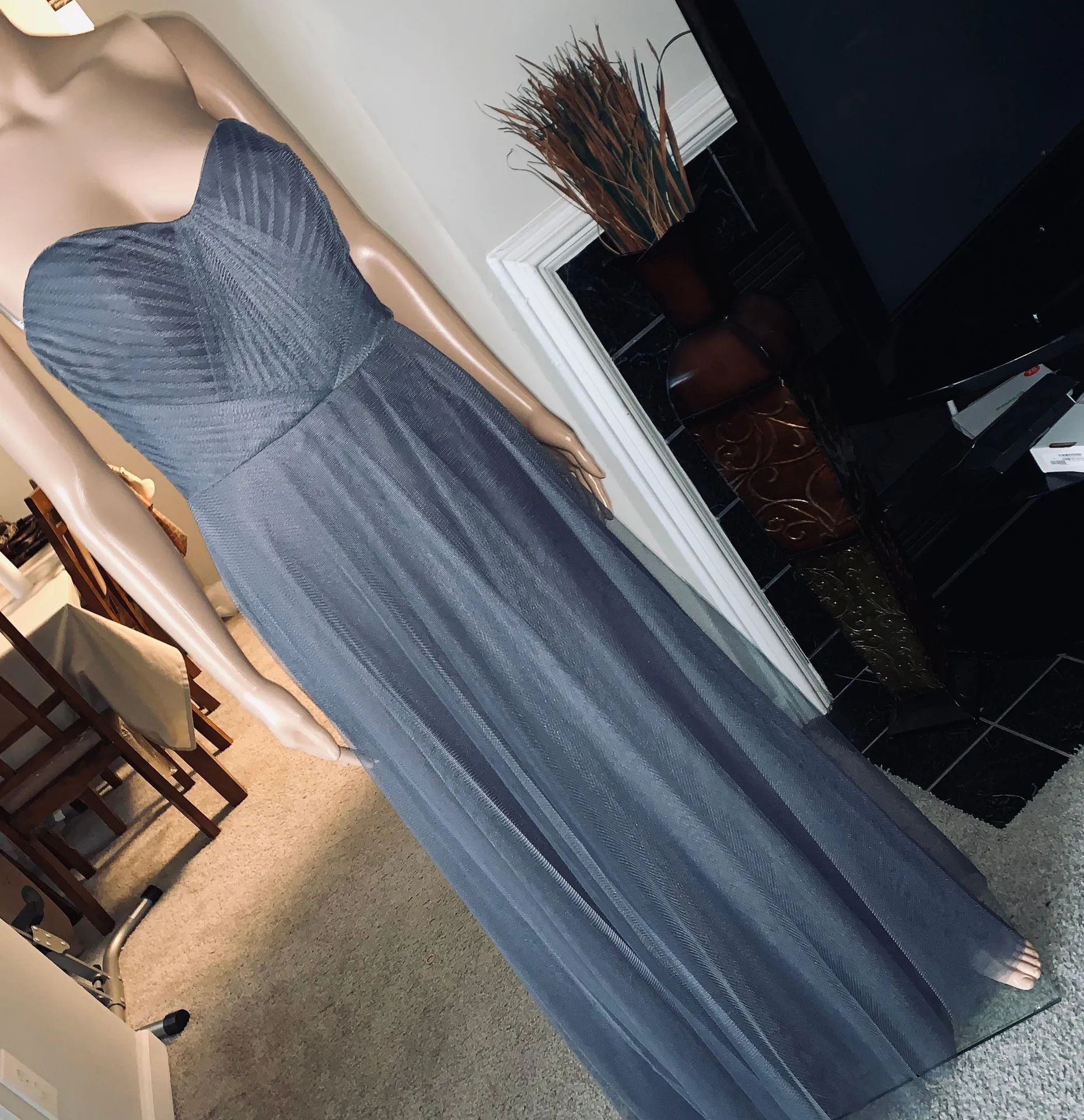 Dessy Collection Strapless Style 4505 - Image 3