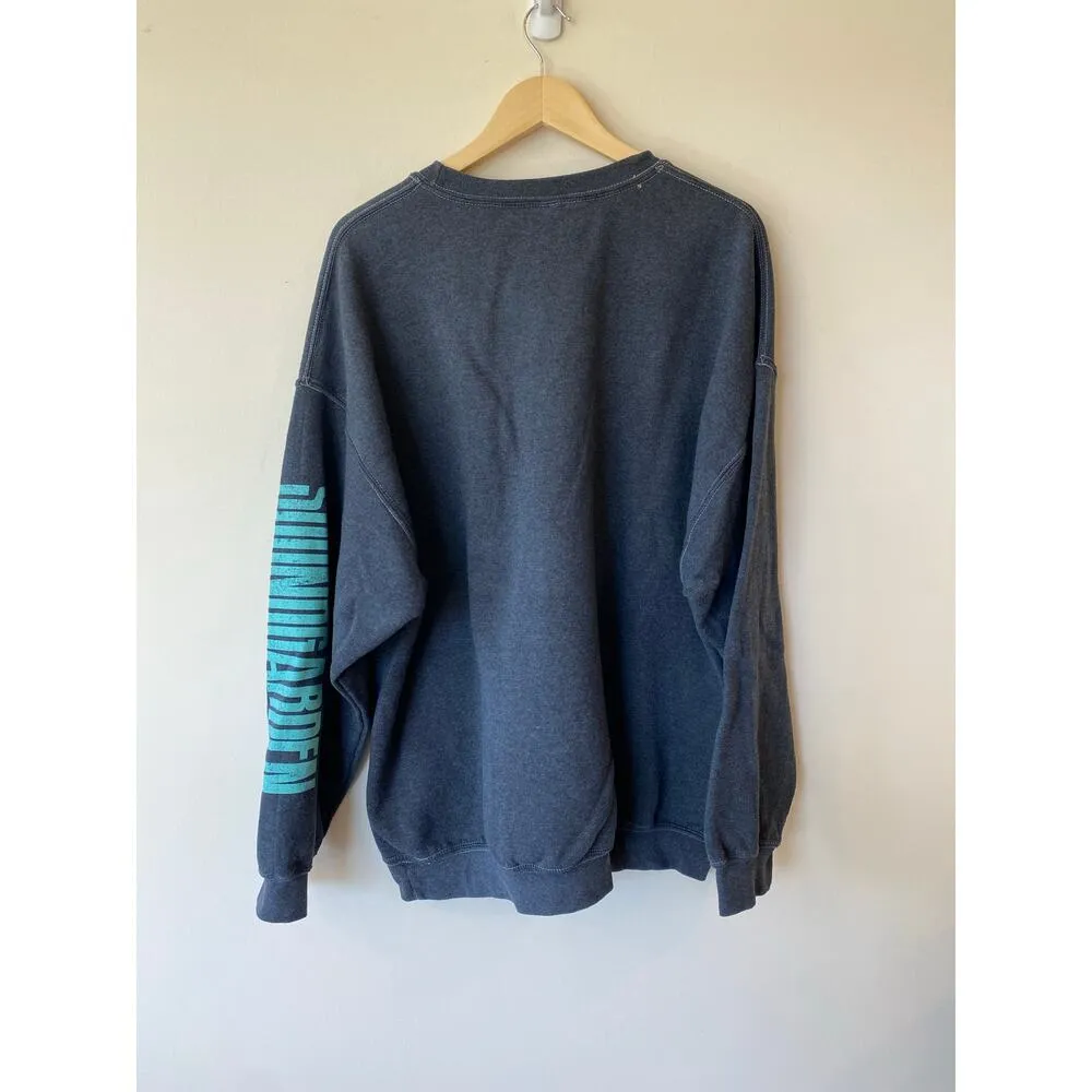 Soundgarden Rat Rod Crewneck Oversized Pullover Sweatshirt Gray Women's S / M Size M - Image 5