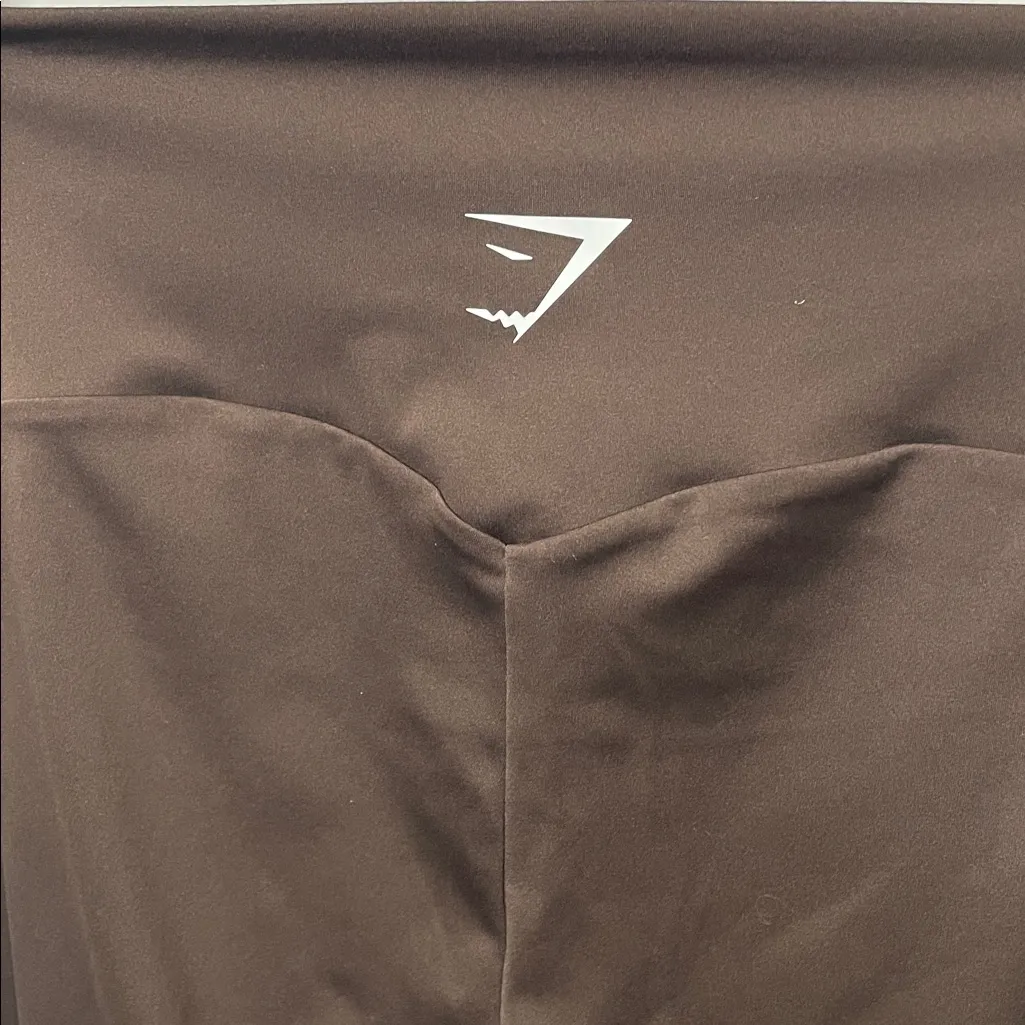 Gymshark Archive Brown Training Leggings Large - Image 4