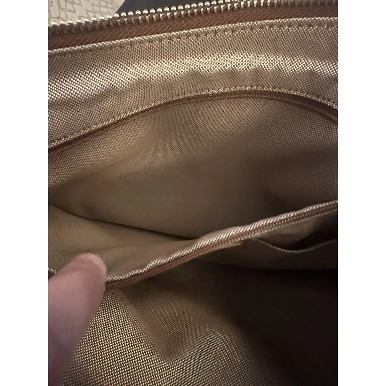 COLE HAAN LEATHER BUCKET‎ DRAWSTRING DEEP BAG EXCELLENT - Image 15