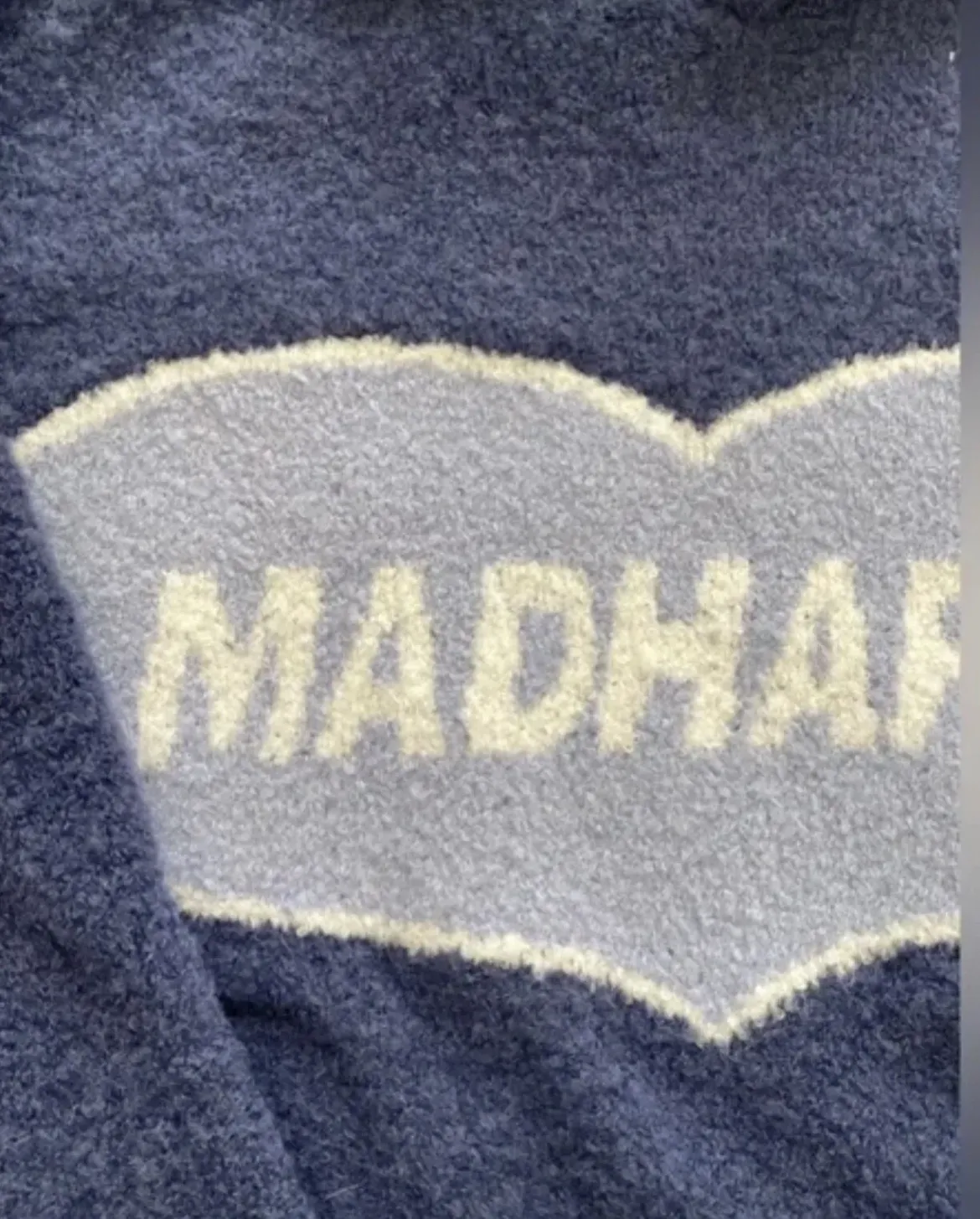 Heart Boucle Sweater Hoodie - Image 2