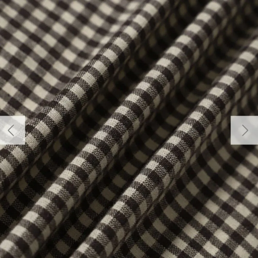 RIHOAS The Brown High Waisted Plaid Shorts 3 Size XS - Image 4