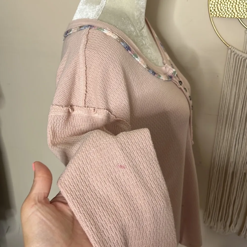 Free people • embroidered rainbow thermal - Image 6