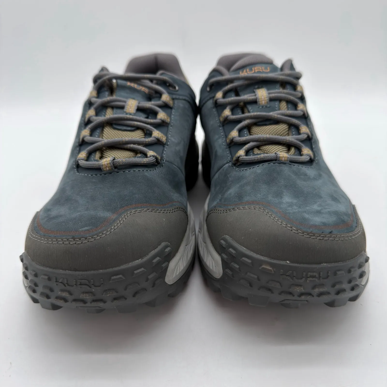 Kuru Ridge Motion Leather Hiking Plantar Fasciitis Heel Support Boots 10.5 Blue - Image 5